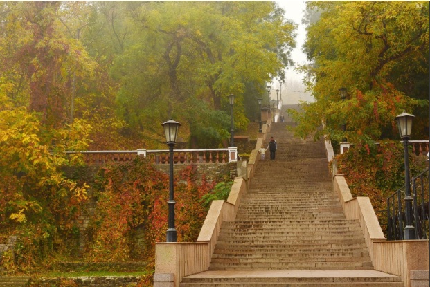 Достопримечательности Таганрога каменная лестница