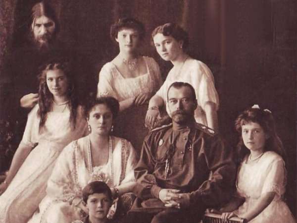 Царская семья и Григорий Распутин